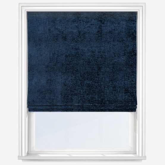 Chenille Navy Blue
