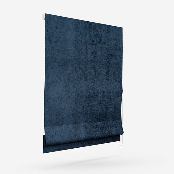 Chenille Navy Blue